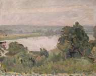 Bonnard Pierre Siene near Vernon  - Hermitage